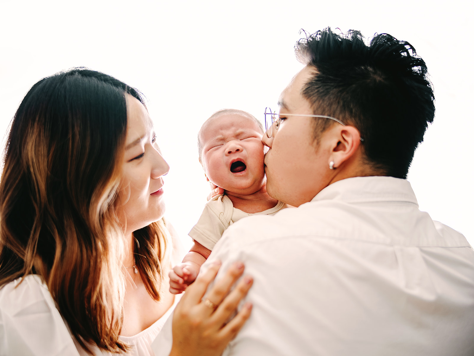 Noah - Newborn - Family Portrait - Pasadena, California