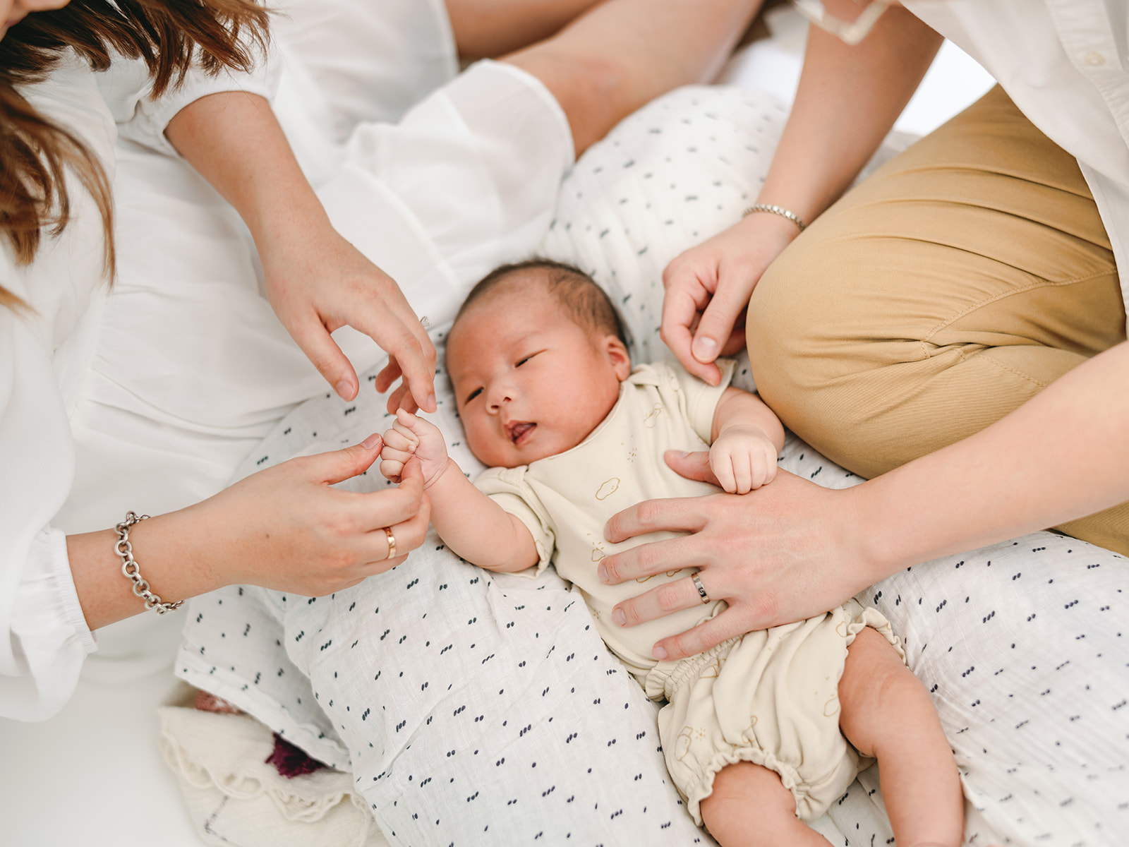 Noah - Newborn - Family Portrait - Pasadena, California - At-Home Session