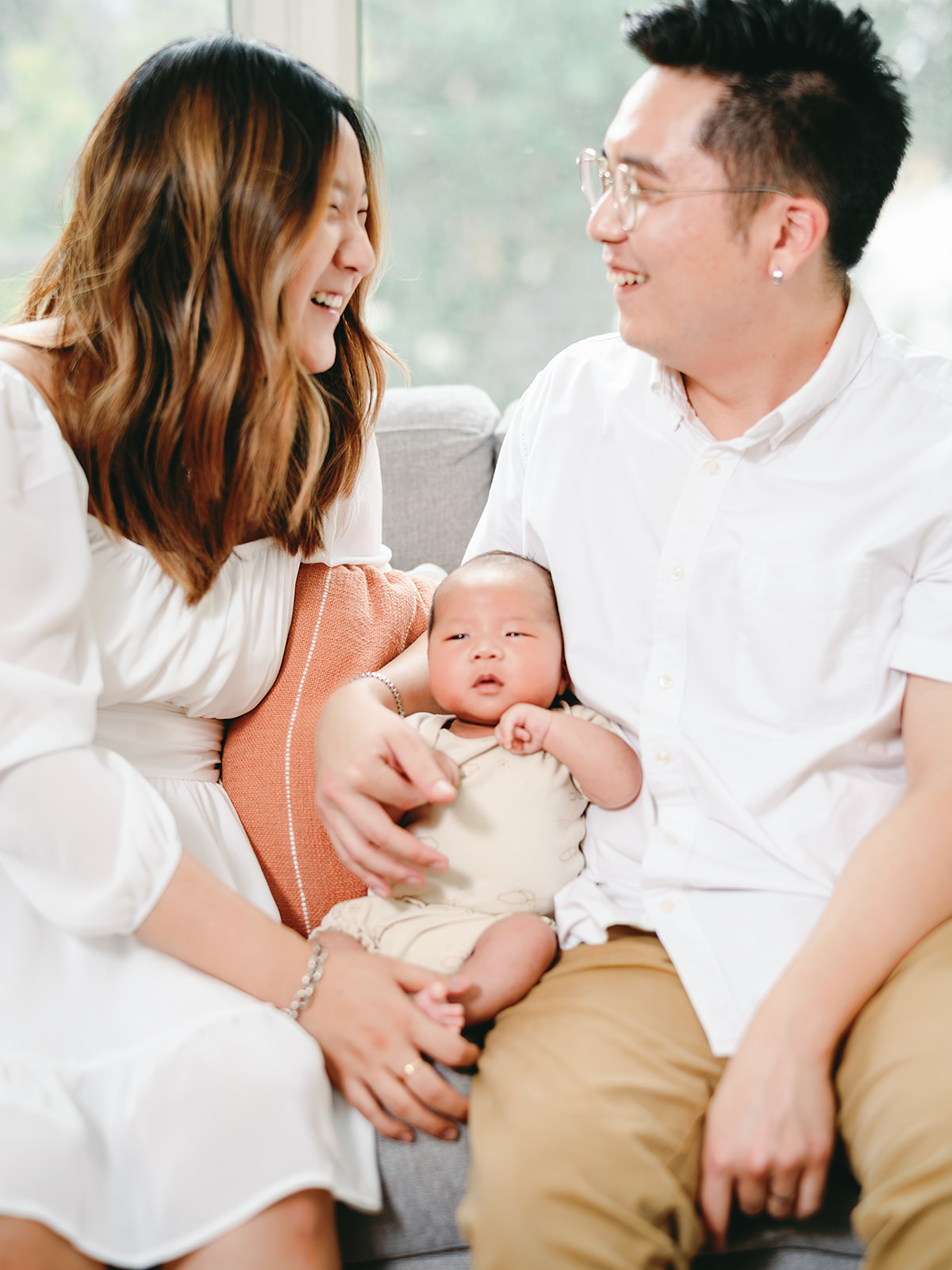 Noah - Newborn - Family Portrait - Pasadena, California - At-Home Session