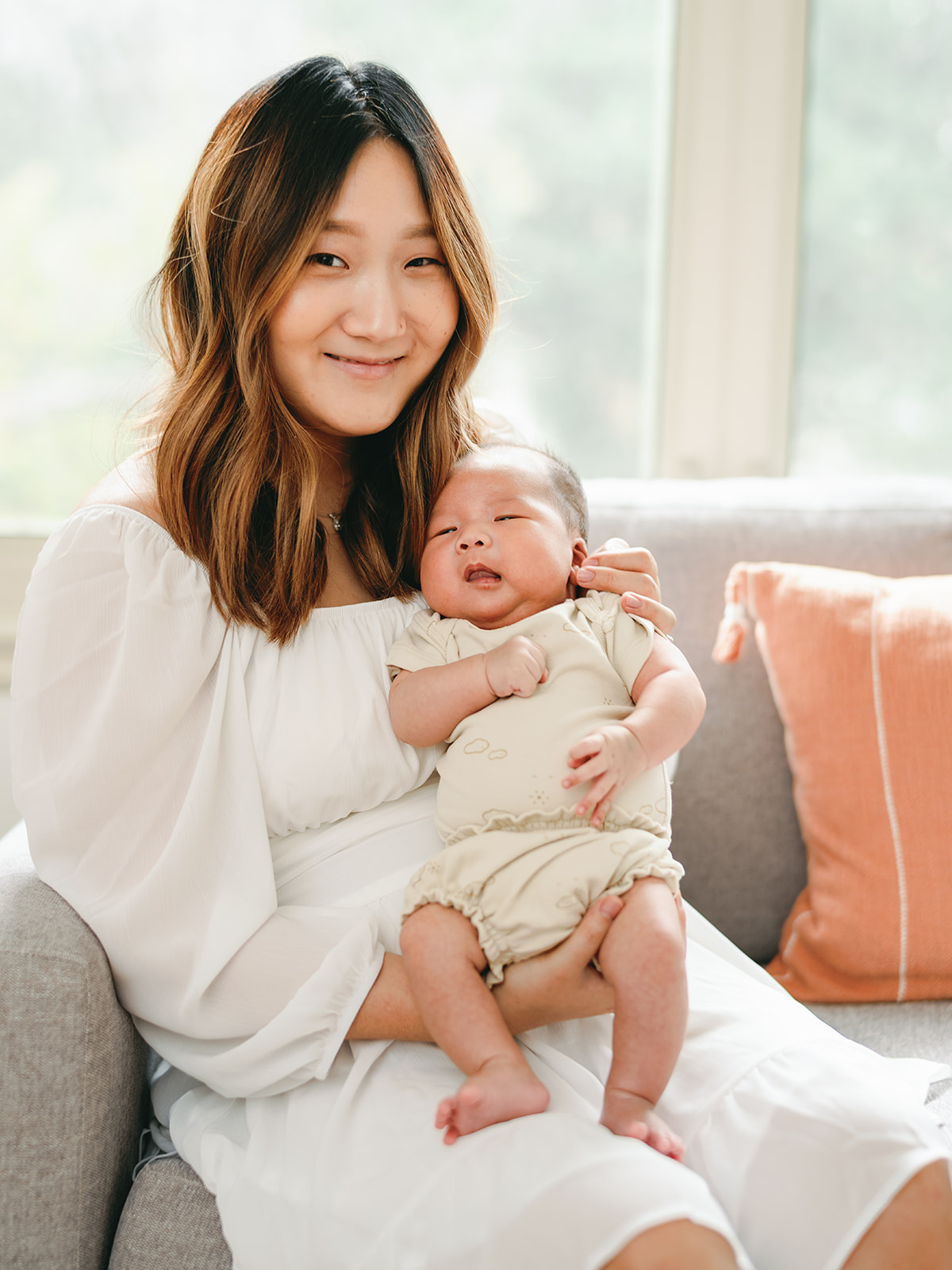 Noah - Newborn - Family Portrait - Pasadena, California - At-Home Session