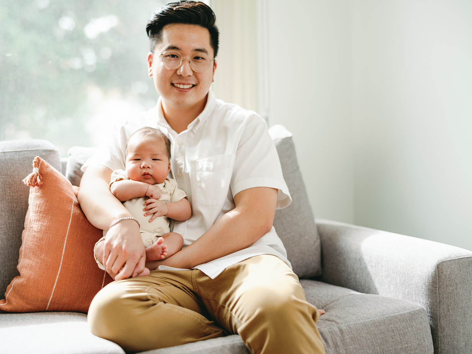 Noah - Newborn - Family Portrait - Pasadena, California - At-Home Session