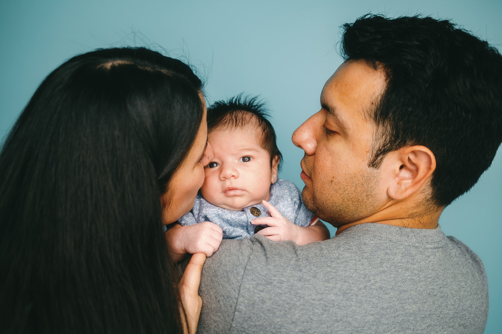 Ezra - Newborn - Family Portrait - Northridge, California - At-Home Session