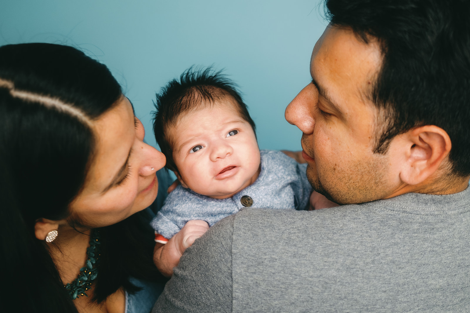 Ezra - Newborn - Family Portrait - Northridge, California - At-Home Session