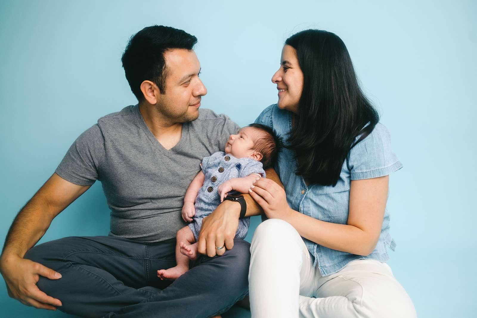 Ezra - Newborn - Family Portrait - Northridge, California - At-Home Session