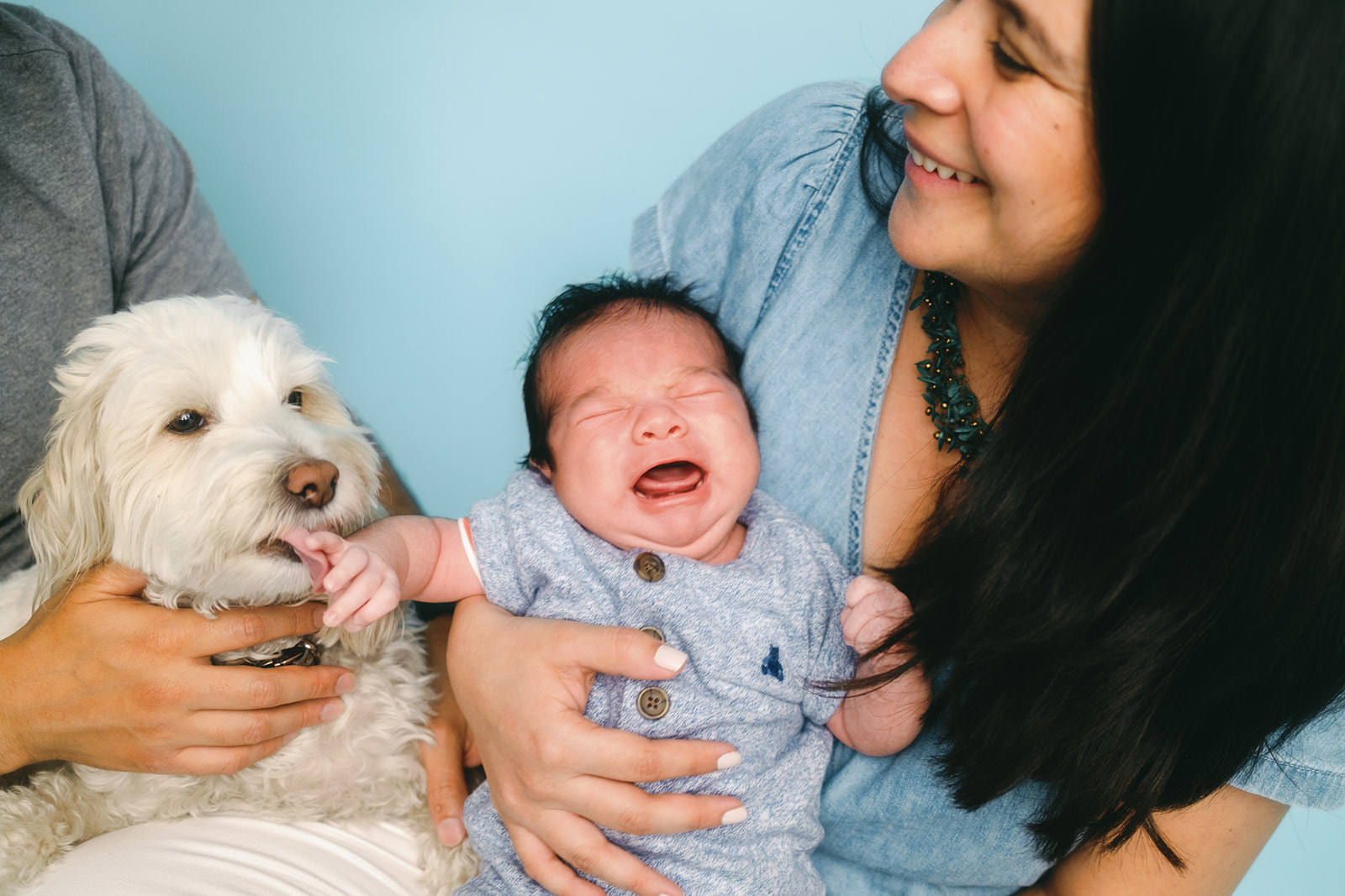 Ezra - Newborn - Family Portrait - Northridge, California - At-Home Session