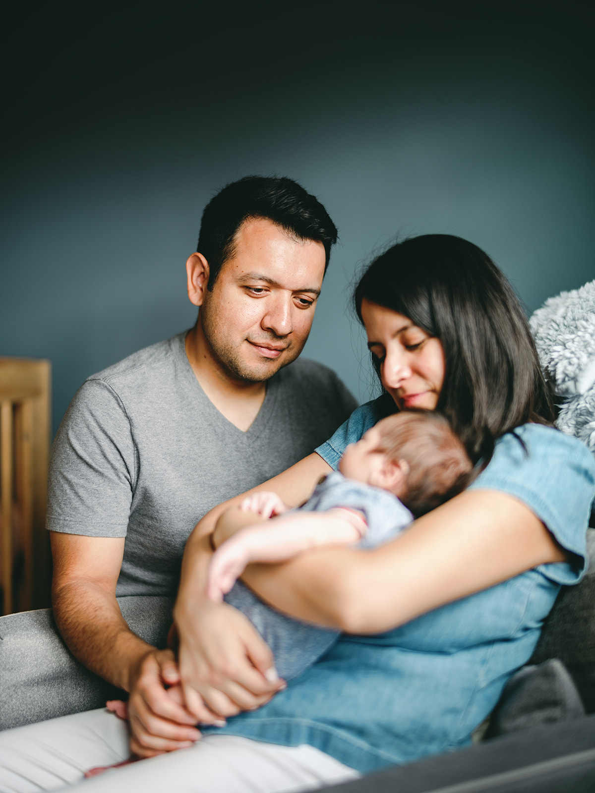 Ezra - Newborn - Family Portrait - Northridge, California - At-Home Session