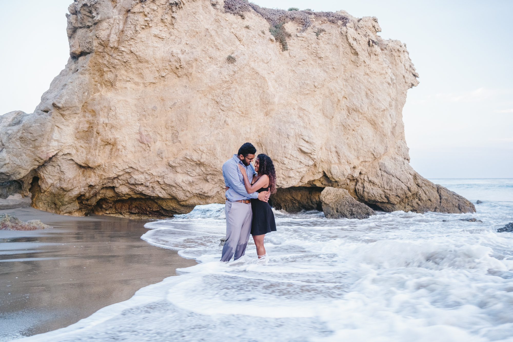 Proposal & Engagement Session - El Matador State Beach, Malibu, California