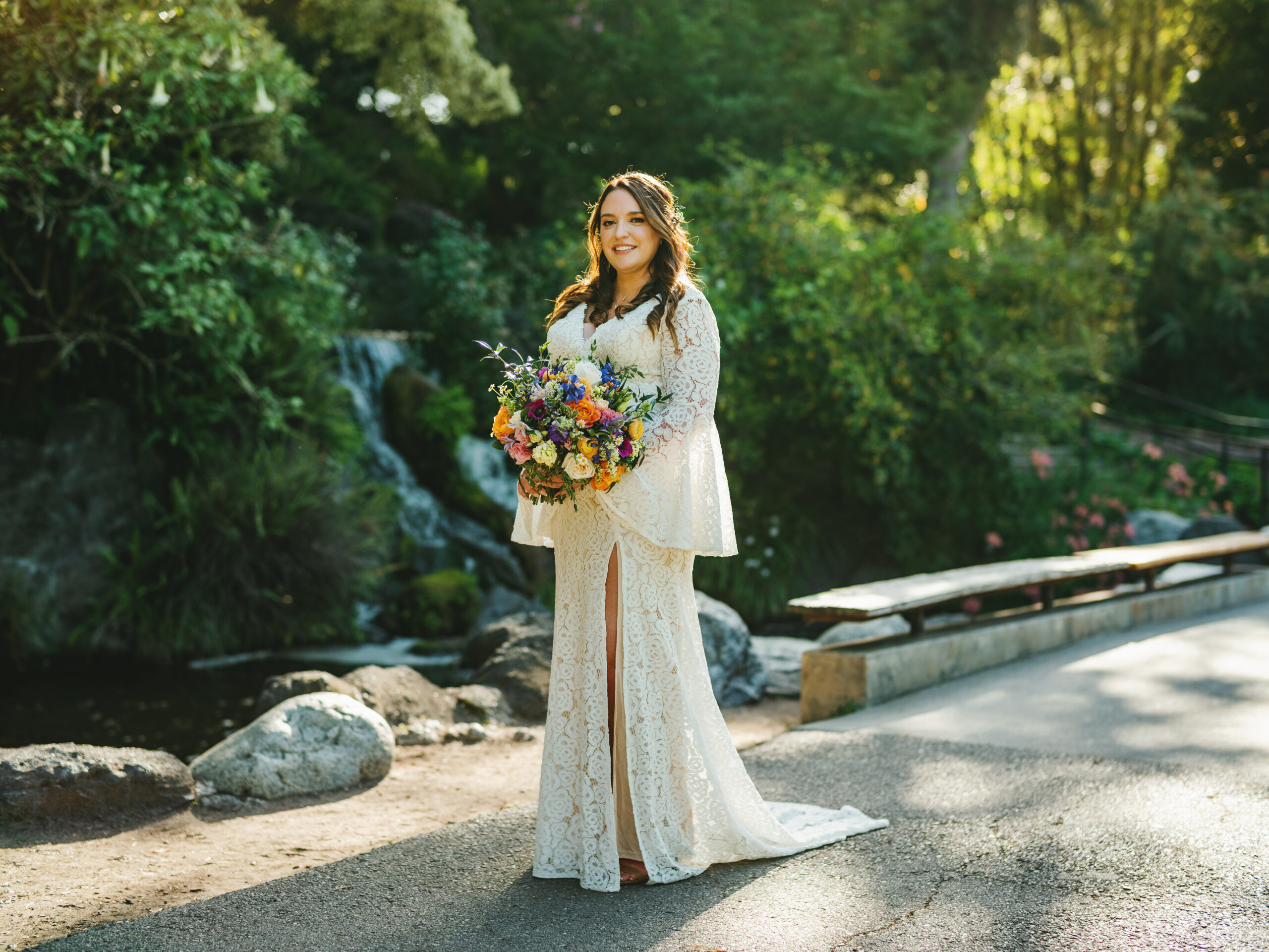 Los Angeles Arboretum Elopement - Arcadia, CA