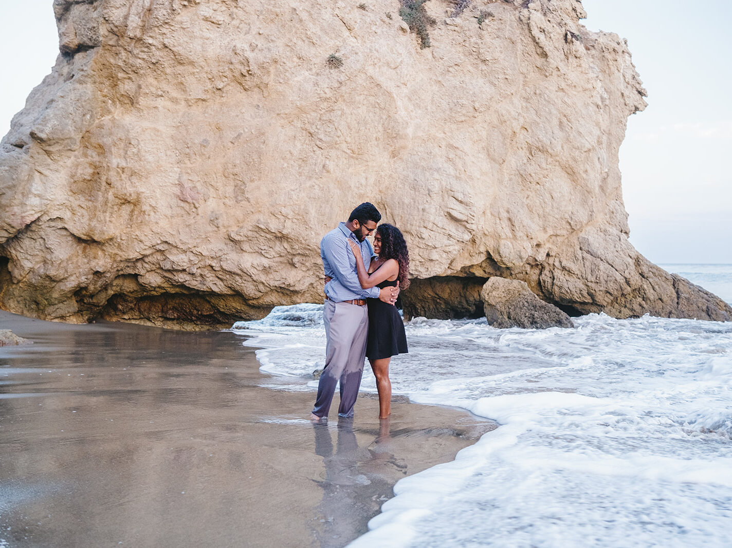 Malibu - Surprise Proposal and Engagement - El Matador State Beach