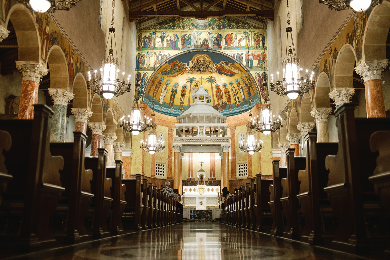 Baby Baptism - St. Andrews Catholic Church - Pasadena, California - The Ivy - West Hollywood, California