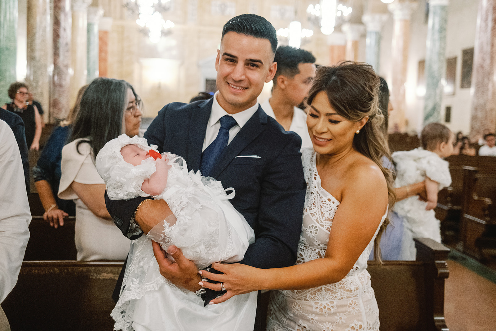 Baby Baptism - St. Andrews Catholic Church - Pasadena, California - The Ivy - West Hollywood, California