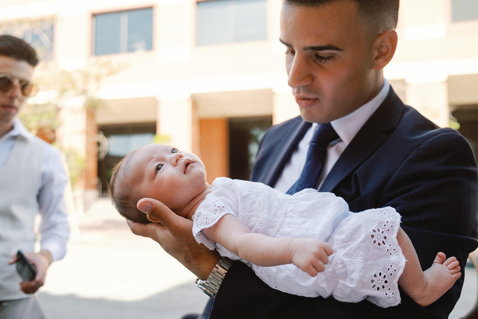 Baby Baptism - St. Andrews Catholic Church - Pasadena, California - The Ivy - West Hollywood, California