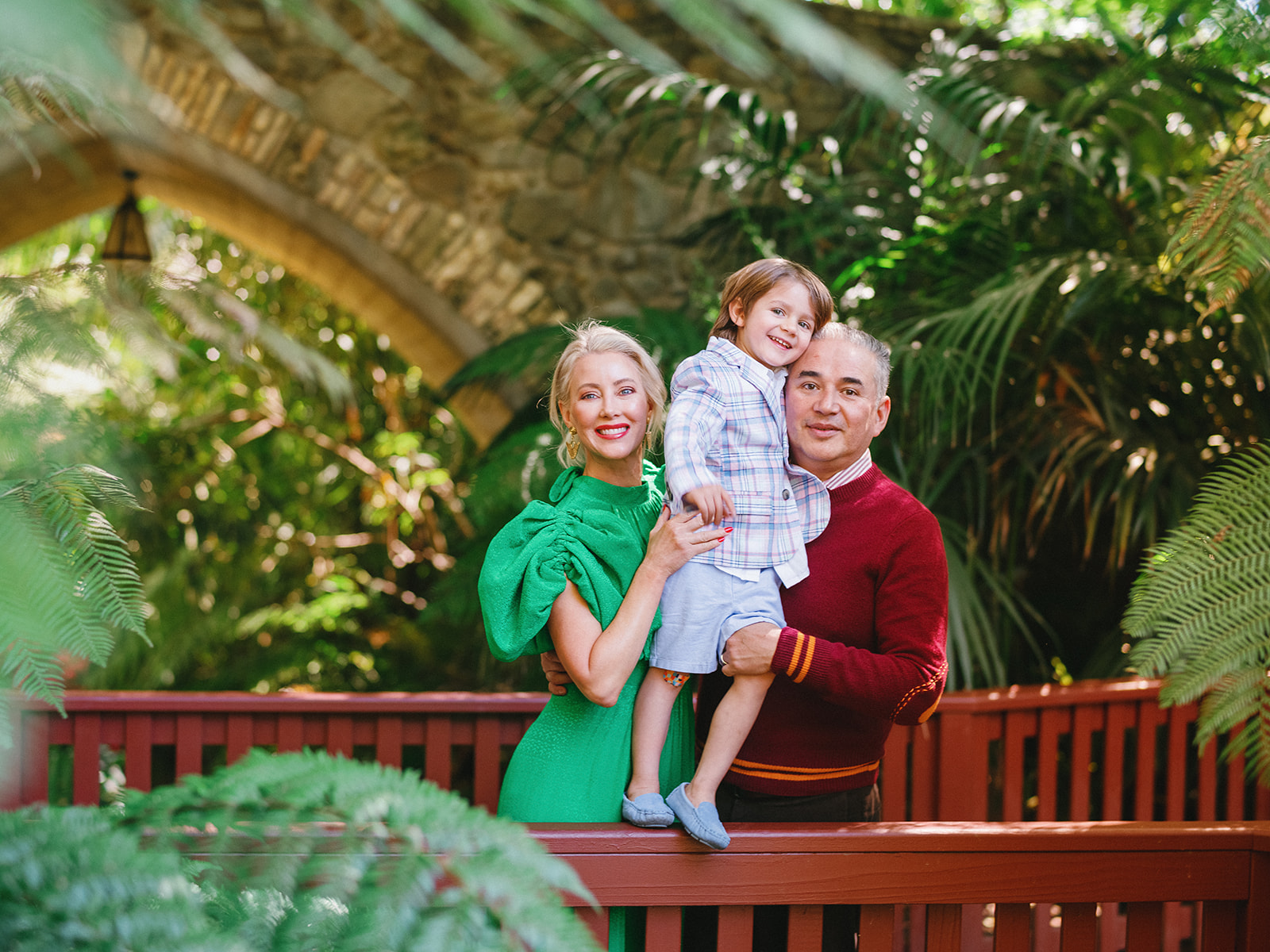 Family Portrait Session - Hotel Bel-Air - Beverly Hills