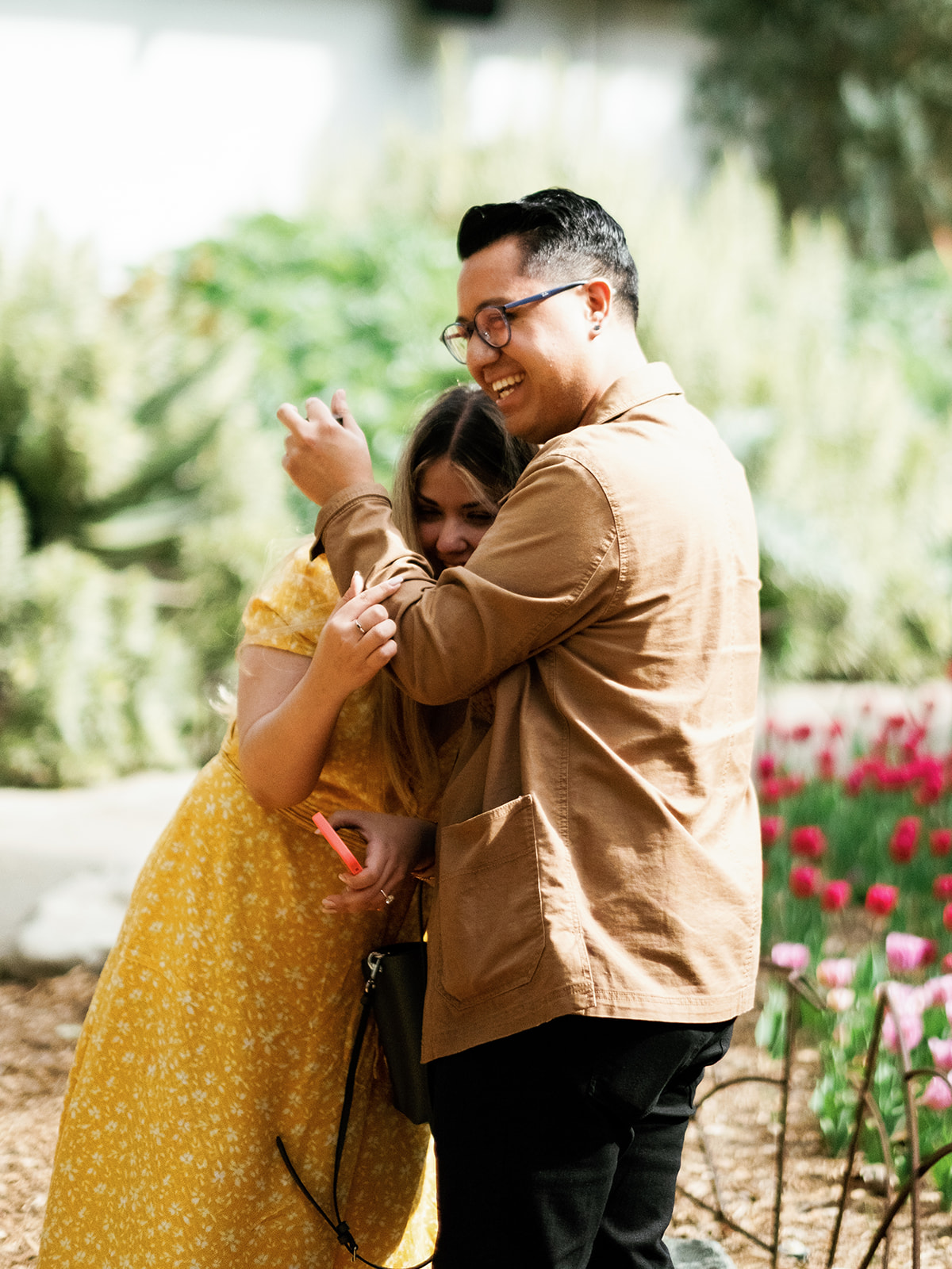 Proposal & Engagement Session - Descanso Gardens - Glendale, California - Outdoor Portraits