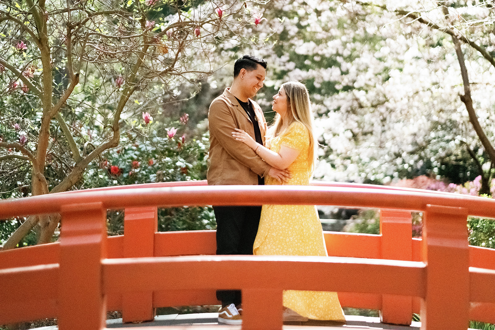 Proposal & Engagement Session - Descanso Gardens - Glendale, California - Outdoor Portraits