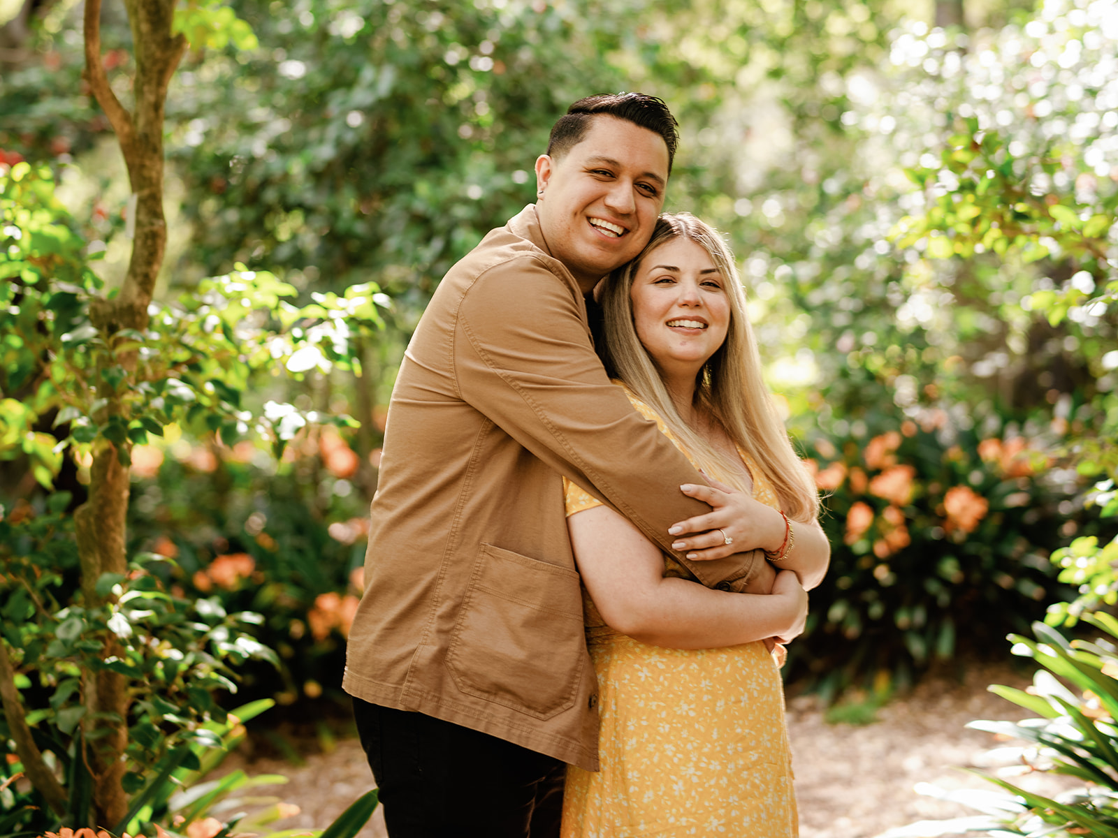 Proposal & Engagement Session - Decanso Gardens - Glendale, California - Outdoor portraits