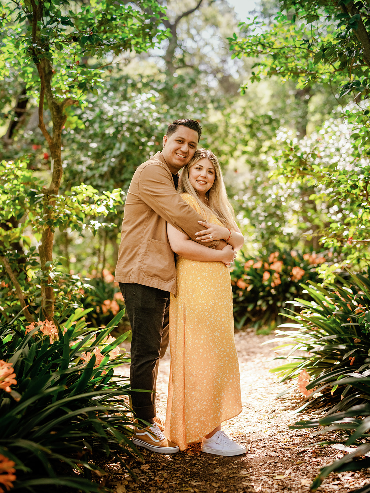 Proposal & Engagement Session - Descanso Gardens - Glendale, California - Outdoor Portraits