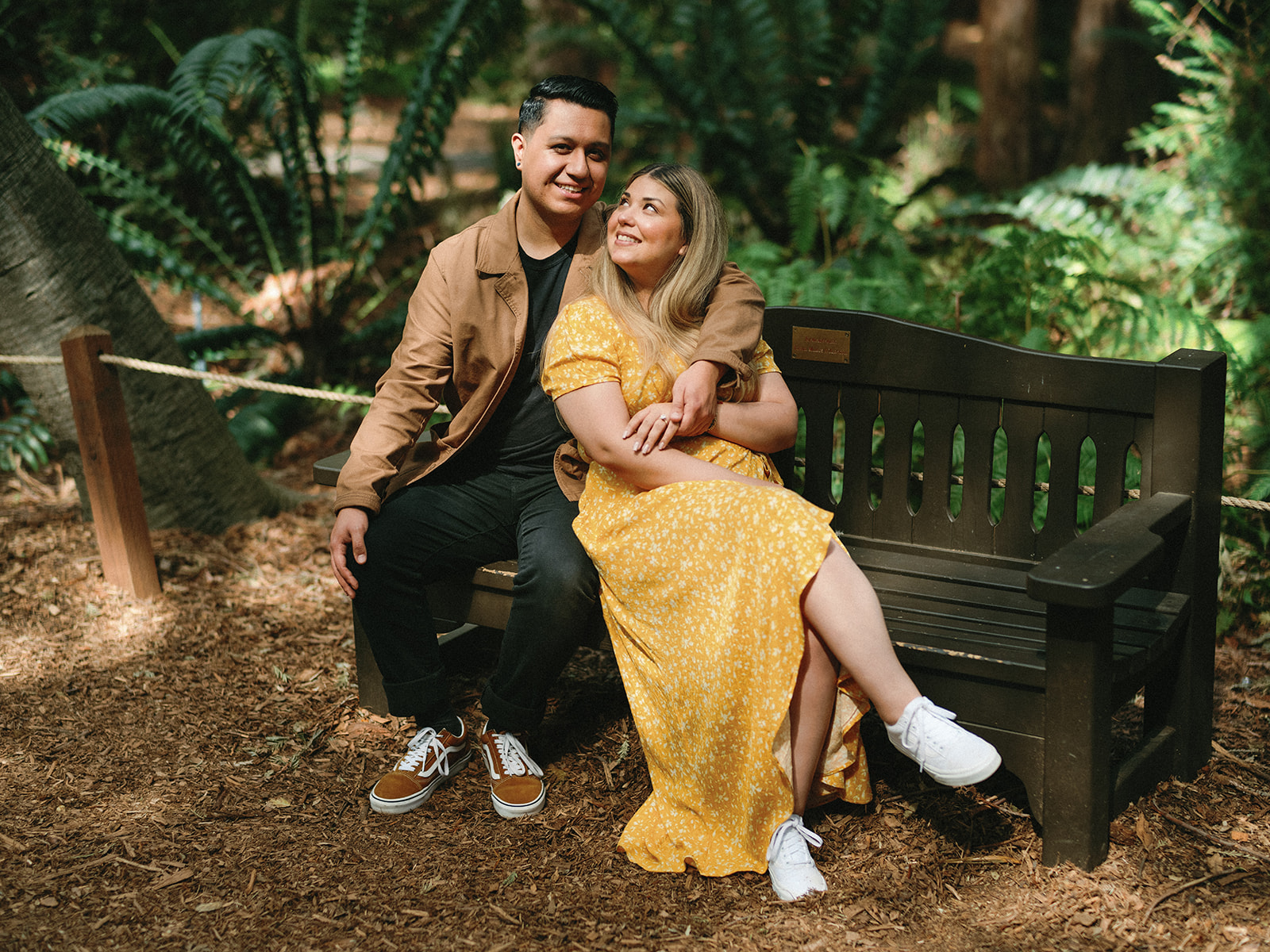 Proposal & Engagement Session - Descanso Gardens - Glendale, California - Outdoor Portraits