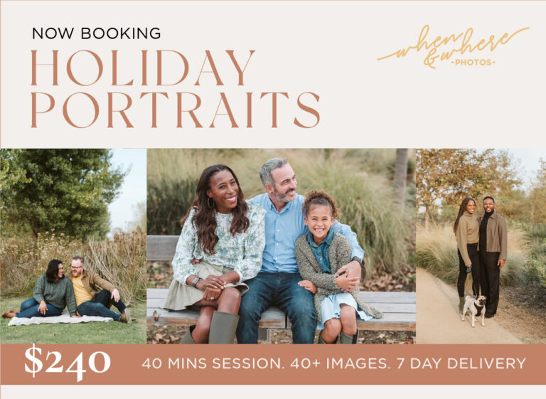 2022 Holiday Portraits - Los Angeles - Orange County