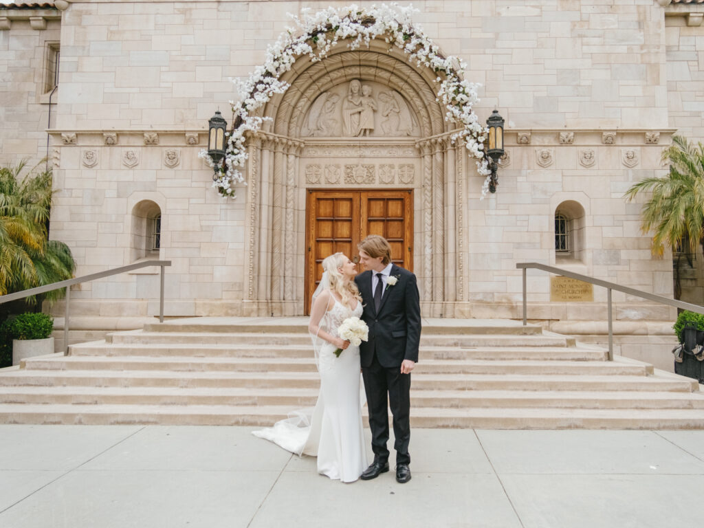 St. Monica Catholic Church Wedding - Santa Monica, California